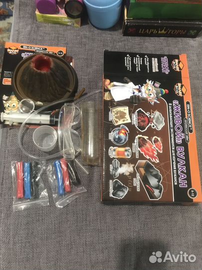 Большой пакет игрушек+ книжки