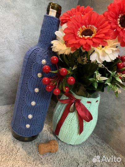 Чехол на вино. для повода и без