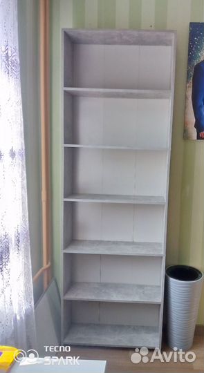 Стеллаж деревянный для книг