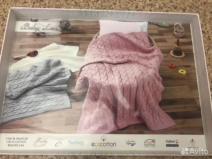 Новый детский плед Турецкий бренд Ecocotton