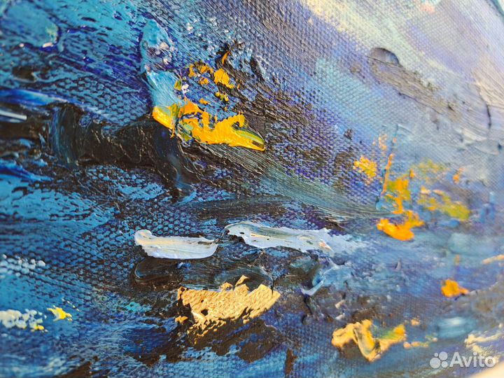 Картина стильная абстракция 