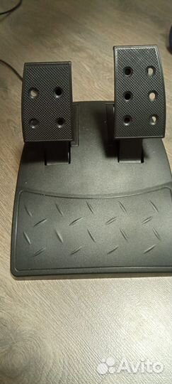 Игровой руль с педалями и коробкой передач