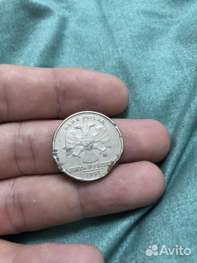 Монета с зоводсим браком