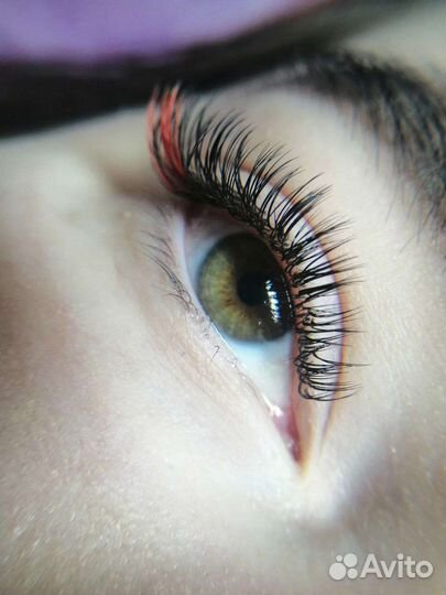 Наращивание ресниц на дому
