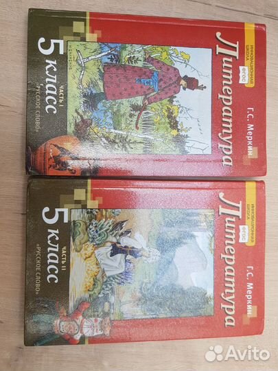 Учебники Меркин Литература 5 класс 2019