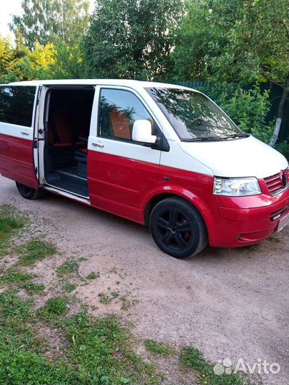 Volkswagen Multivan 2.5 МТ, 2009, 286 000 км