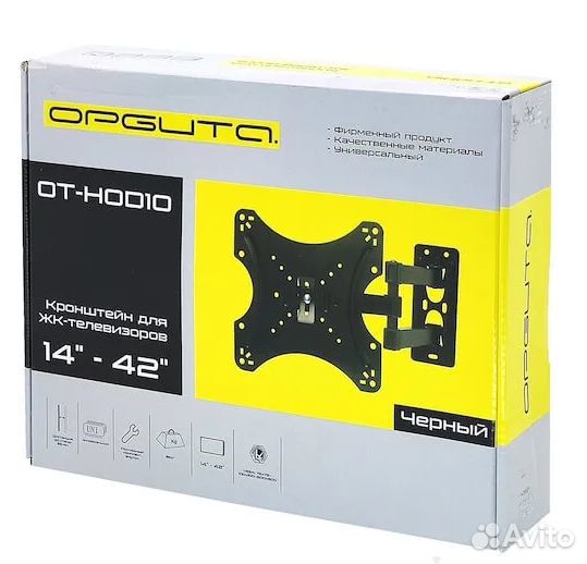 Кронштейн для телевизора Орбита OT- HOD10