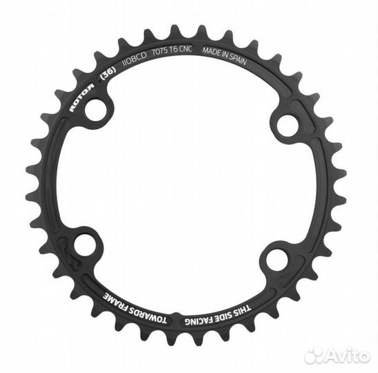 Звезда передняя Rotor BCD110X4, Inner, 11-12 ск., 42T, 54/55