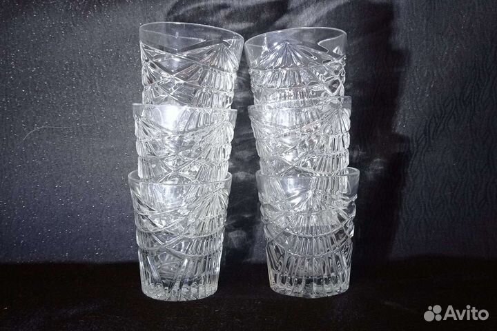 Хрустальные стаканы СССР