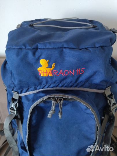 Профессиональный туристический рюкзак объемом 115