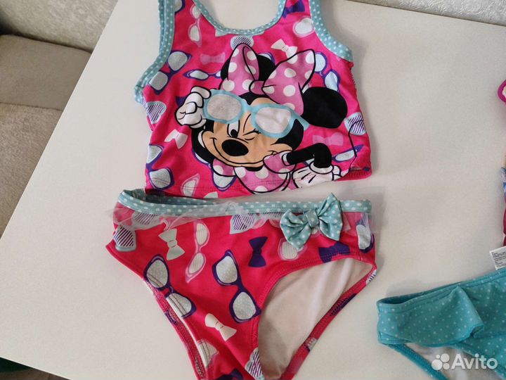 Купальники disney adidas sela 5-6лет