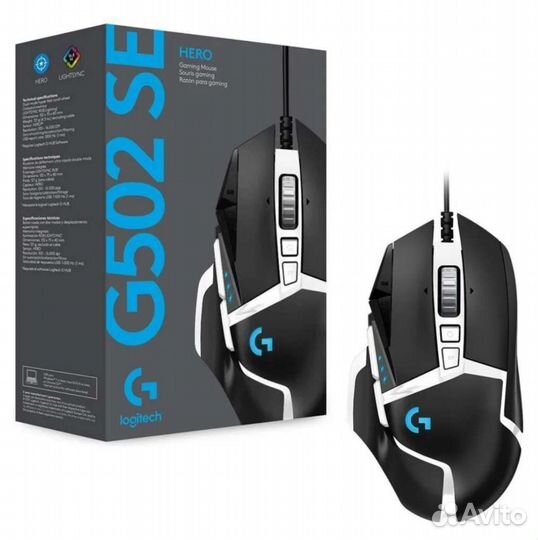 Игровая мышь logitech g502 se hero