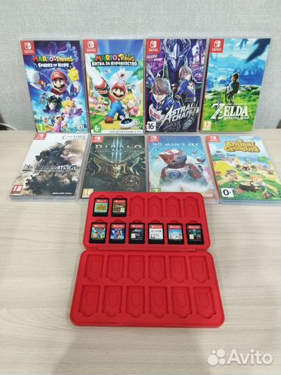 Nintendo switch lite с играми