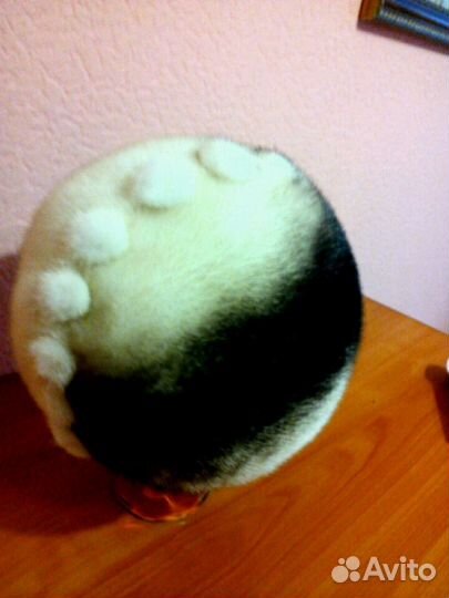 Женская норковая шапка