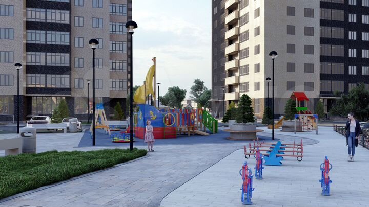 3-к. квартира, 65,8 м², 16/24 эт.