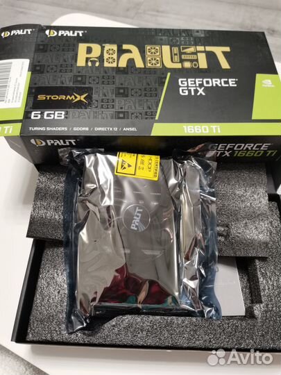 Видеокарта gtx 1660 ti 6gb