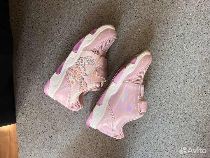 Кроссовки для девочки, 28 р, Disney Bambi