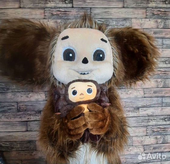 Плюшевый мишка Топтыжка, зайка Карамелька и Малыш