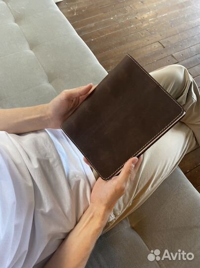 Кожаный ежедневник ручной работы