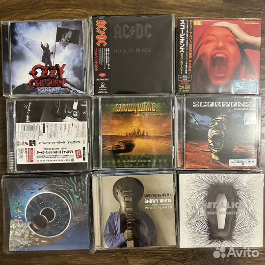 Cd диски 1шт из японии рок фирменные оригиналы