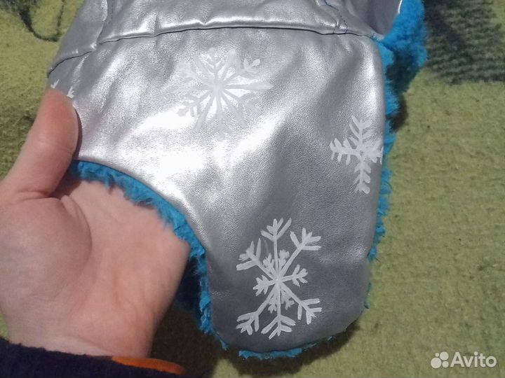 Шапка ушанка женская