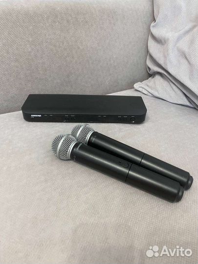 Shure blx288 sm58