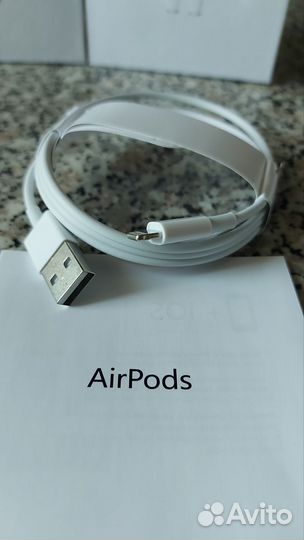 Беспроводные наушники AirPods 2 + чехол