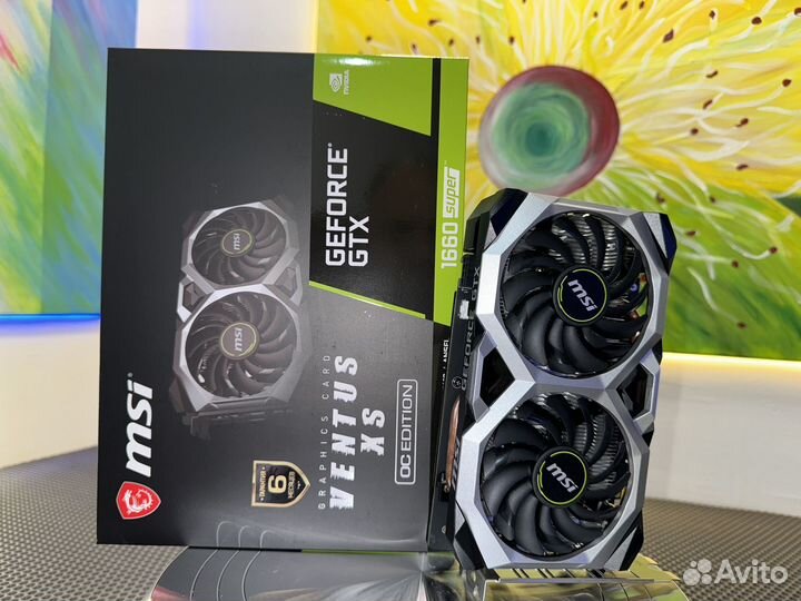 Видеокарта Msi gtx 1660 super 14 дней Гарантия