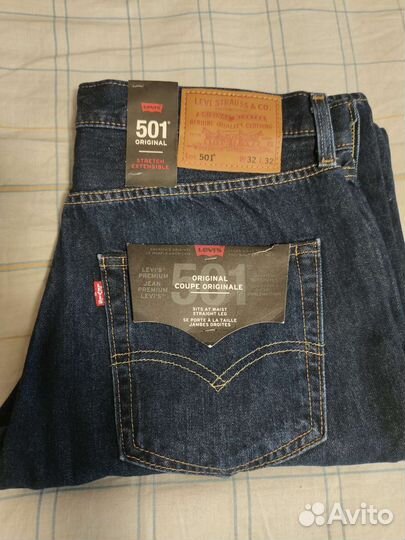 Джинсы levis 501