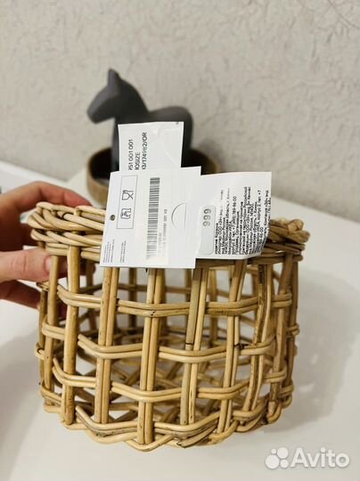 Корзина плетеная hm новая