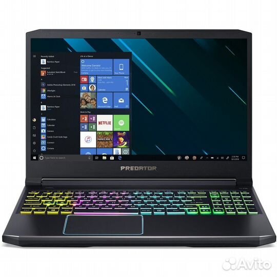 Acer 15.6/120 i5-9300 4я8п GTX1660Ti/6 8Гб 256+1Тб