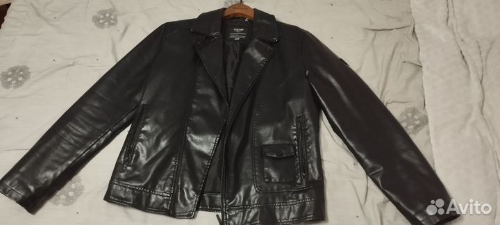 Кожаная куртка косуха Collins