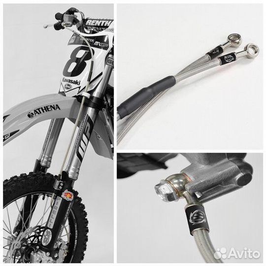 Тормозной шланг передний yamaha: YZ85
