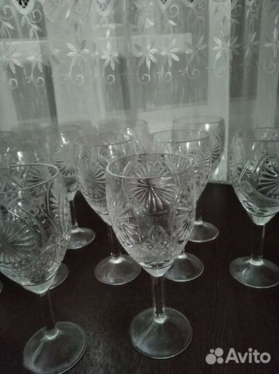 Фужеры,рюмки хрусталь СССР