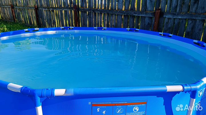 Каркасный бассейн 366 на 76