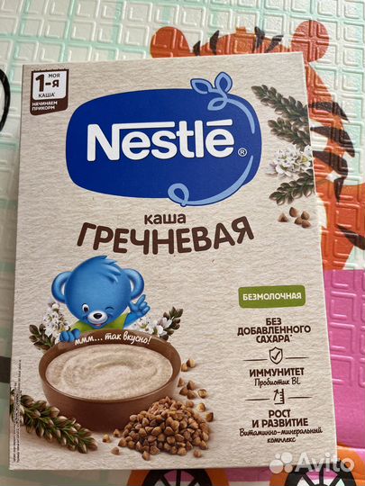 Каша детская безмолочная гречневая нестле