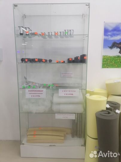 Стеклянная витрина бу