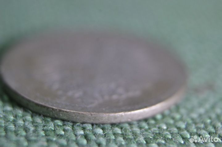 Монета 10 пфеннигов 1888 года, буквы J J. Deutsche