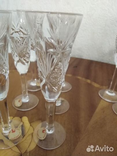 Рюмки, Дятьковский хрусталь,СССР,1985 год