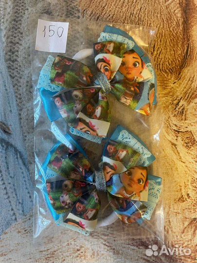 Резиночки для волос ручной работы