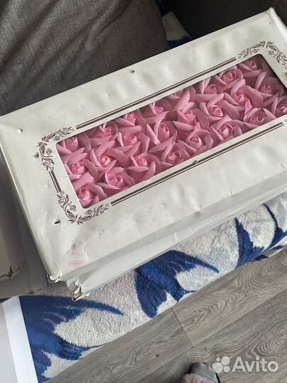 Мыльные розы 50 штук