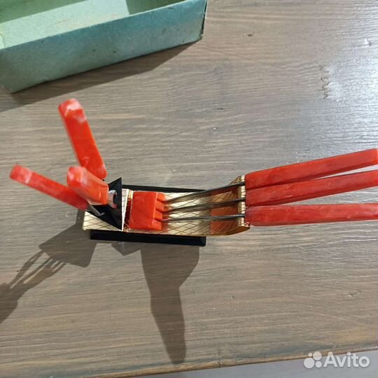 Набор десертный для фруктов, СССР