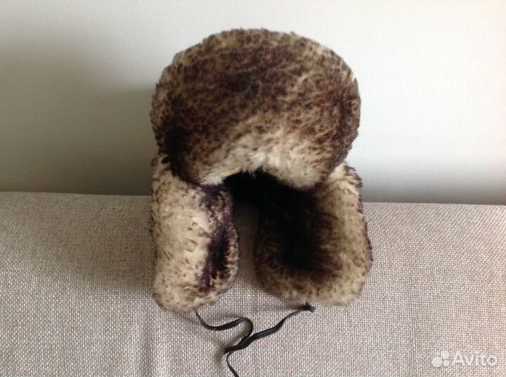 Шапка ушанка мужская
