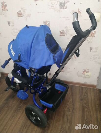 Детский велосипед с родительской ручкой