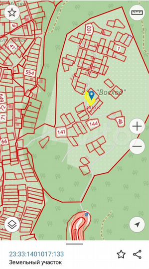 Участок 6,9 сот. (СНТ, ДНП)