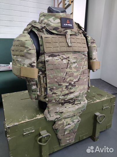 Бронежилет штурмовой UTA D-Rhino, Бр 2 класс защиты цвет Мультикам