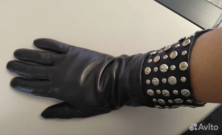 Перчатки кожаные 7,5 размер