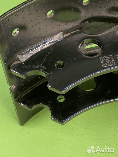 Торм. колодка 420x200 без роликов u/u d8-n20 (под