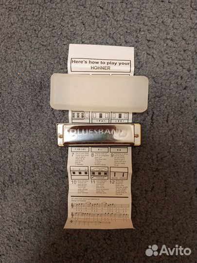 Губная гармоника Hohner Blues Band C