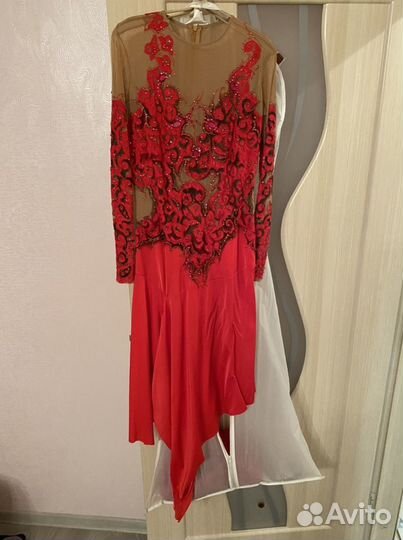 Гимнастическое (бальное) платье -купальник